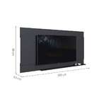 Painel Para Tv Até 70 Polegadas Seattle Preto