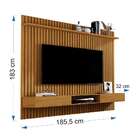 Painel Para Tv Até 70 Polegadas Venus 2 Pt Nature