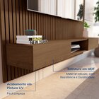 Painel Para Tv Até 72 Polegadas 250cmx185,5cm 100% Mdf Ripado