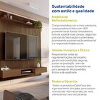 Painel Para Tv Até 72 Polegadas 250cmx185,5cm 100% Mdf Ripado