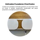 Painel Para Tv Até 72 Polegadas Com Led 200cm Toronto Cinamom