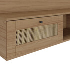 Painel Para Tv Até 72" Trama Carvalho Artely Carvalho