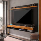 Painel Para Tv Até 75 Polegada Com Nicho E Prateleira Brasil