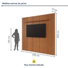 Painel Para Tv Até 75 Polegada Com Prateleira Apolo 100% Mdf