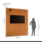 Painel Para Tv Até 75 Polegadas 100% Mdf  228cm X 250cm Ripad