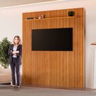 Painel Para Tv Até 75 Polegadas 100% Mdf  228cm X 250cm Ripad