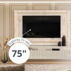 Painel Para Tv Até 75 Polegadas 181,5cmx216cm Com Led Ripado