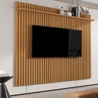 Painel Para Tv Até 75 Polegadas 183cmx185,5cm Com Ripado Vênu