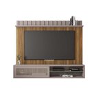 Painel Para Tv Até 75 Polegadas 1 Porta 2 Nichos 1 Prateleira