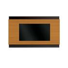 Painel Para Tv Até 75 Polegadas 2,0m Legacy Preto / Cedro