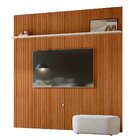 Painel Para Tv Até 75 Polegadas 240cm Frisado New Guapore Cin