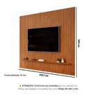 Painel Para Tv Até 75 Polegadas 240cmx275cm Ripado Trento Fre