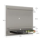 Painel Para Tv Até 75 Polegadas 2 Gavetas Espelhadas Bp1062e