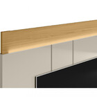 Painel Para Tv Até 75 Polegadas 2 Portas Led Zurique Linea Br