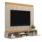 Painel Para Tv Até 75 Polegadas 2 Portas Led Zurique Linea Br