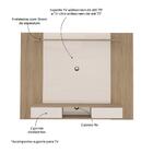 Painel Para Tv Até 75 Polegadas 2 Portas Nevada Artely