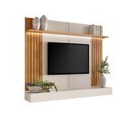 Painel Para Tv Até 75 Polegadas Com Led 100% Mdf Supreme