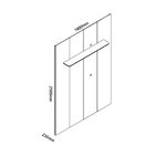 Painel Para Tv Até 75 Polegadas Com Led 180cm Splendore Yesca