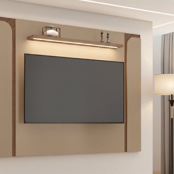 Painel Para Tv Até 75 Polegadas Com Led 180cmx136cm Led Maresias Fendi ...