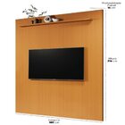 Painel Para Tv Até 75 Polegadas Com Prateleira Egeo Clean 1,8