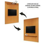 Painel Para Tv Até 75 Polegadas Com Prateleira Egeo Clean 1,8
