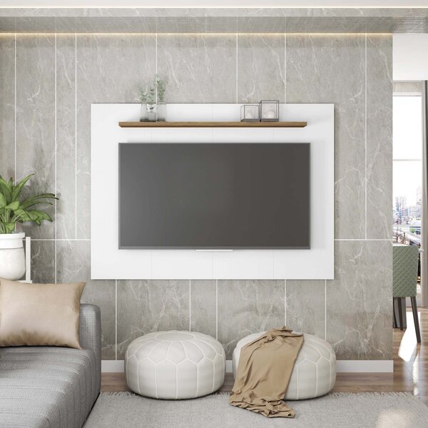 Painel Para Tv Até 75 Polegadas Em Bp Com 1 Prateleira 1.8 Mu
