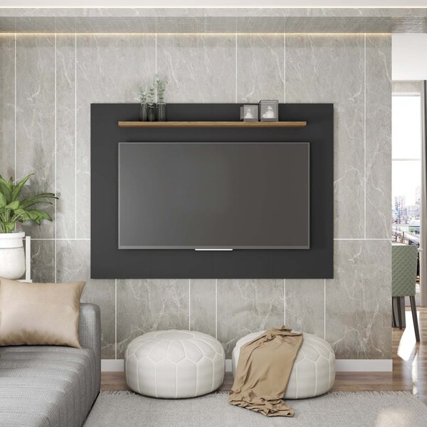 Painel Para Tv Até 75 Polegadas Em Bp Com 1 Prateleira 1.8 Mu