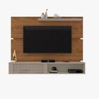 Painel Para Tv Até 75 Polegadas Home Suspenso Dom 1.8 Cinamom