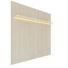 Painel Para Tv Até 75 Polegadas Impressão Ripada Com Led Requ