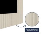 Painel Para Tv Até 75 Polegadas Impressão Ripada Com Led Requ
