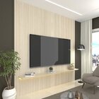 Painel Para Tv Até 75 Polegadas Impressão Ripada Com Led Requ