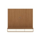 Painel Para Tv Até 75 Polegadas Ripado 180cm Aden Natural/off