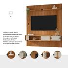 Painel Para Tv Até 75 Polegadas Ripado Com 1 Gaveta E Nicho M