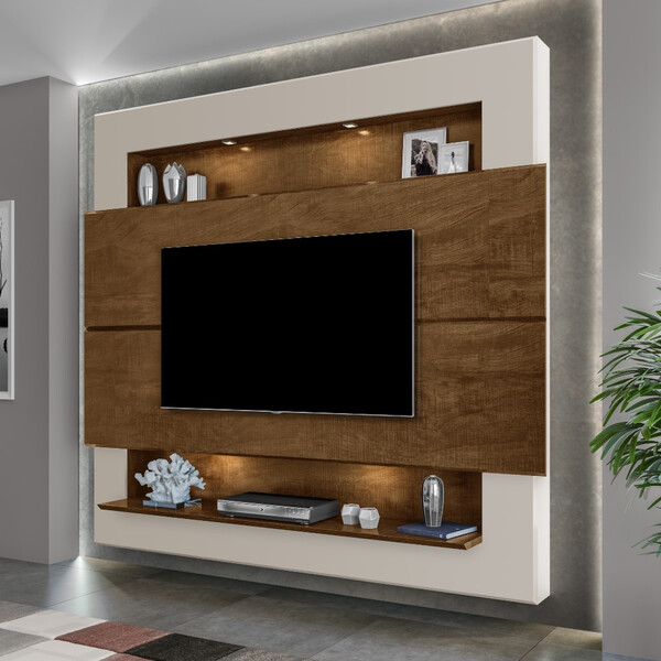 Painel Para Tv Até 75 Polegadas Riviera Luapa Móveis
