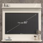 Painel Para Tv Até 80 Polegadas 2 Prateleiras Nevada Cool Home