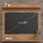 Painel Para Tv Até 80 Polegadas 2 Prateleiras Nevada Cool Home