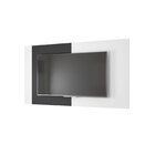 Painel Para Tv Até 82" Em Bp 2.2 Multiverso  Preto/branco