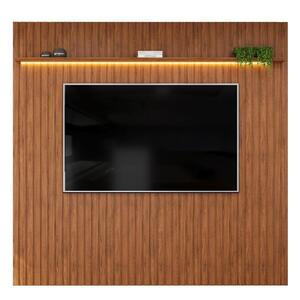 Painel Para Tv Até 85 Polegadas 2,50m Ripado Autêntico Com Led E ...