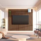 Painel Para Tv Até 85 Polegadas 250cmx230,5cm 100% Mdf Ripado
