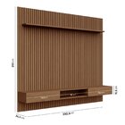 Painel Para Tv Até 85 Polegadas 250cmx230,5cm 100% Mdf Ripado