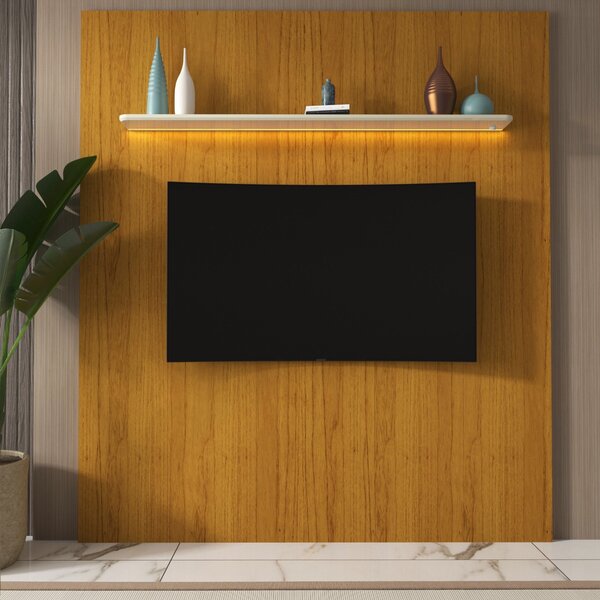 Painel Para Tv Até 85 Polegadas Com Led 240cm Splendore Yesca