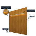 Painel Para Tv Até 85 Polegadas Com Led 240cm Splendore Yesca