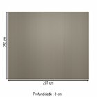 Painel Para Tv Até 85 Polegadas Ripado Gris Fosco 810010152 -