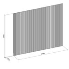 Painel Para Tv Até 85 Polegadas Ripado Gris Fosco 810010152 -