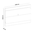 Painel Para Tv Até 86" Elegance Cedro/off White Artely