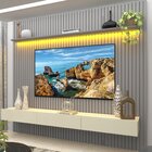 Painel Para Tv Até 90 Polegadas 250cmx228,8cm Ripado Com Led