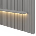 Painel Para Tv Até 90 Polegadas 250cmx230cm Ripado Com Led 10