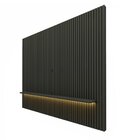 Painel Para Tv Até 90 Polegadas 250cmx230cm Ripado Com Led 10