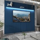 Painel Para Tv Até 90 Polegadas 250cmx230cm Ripado Com Led 10