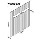 Painel Para Tv Até 90 Polegadas 250cmx230cm Ripado Com Led 10